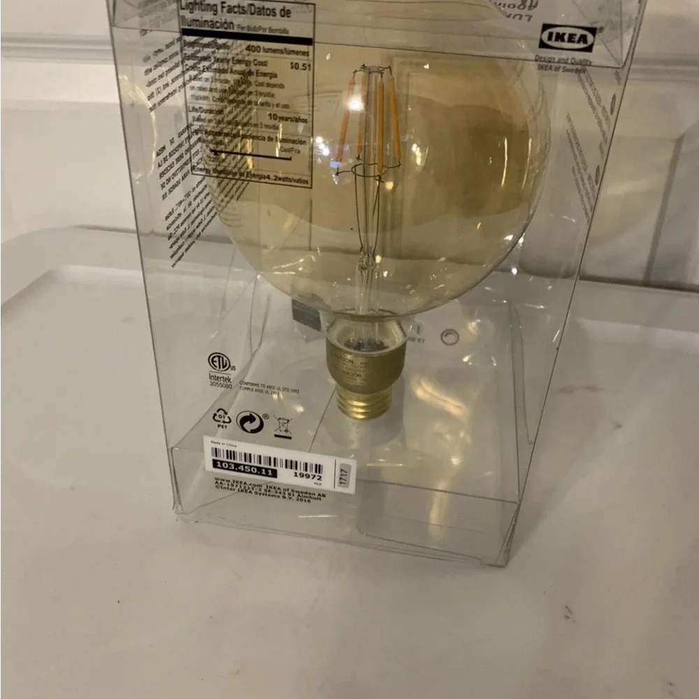 IKEA Lennom LED Light Bulb - Warm‎ White